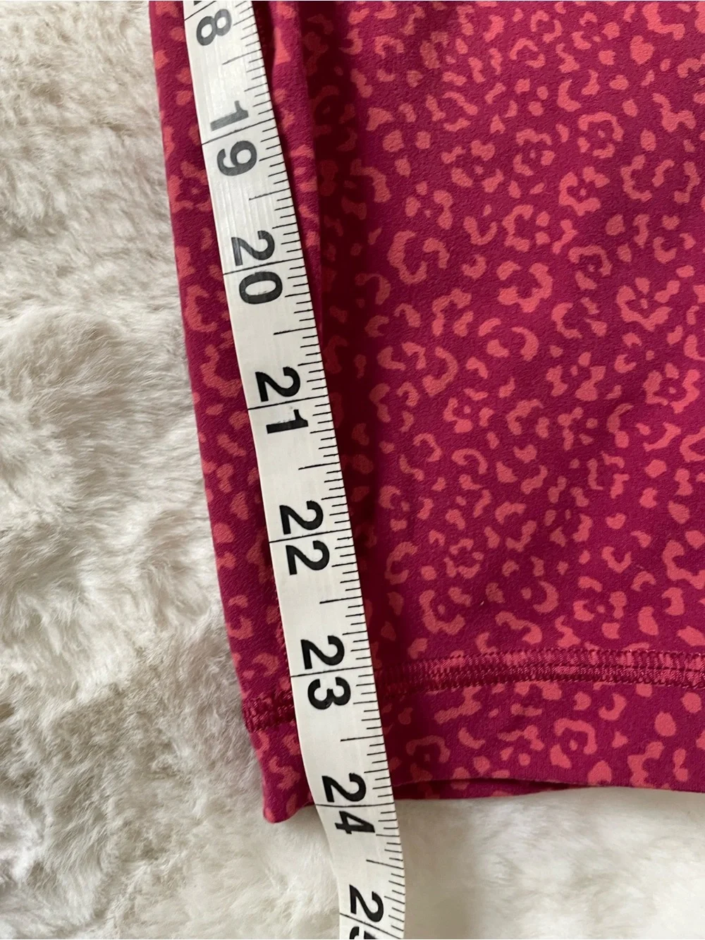 lululemon athletica High-Rise Magenta Leopard Print Leggings